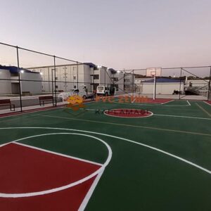 Akrilik saha boyası basketbol ve voleybol sahası (1)